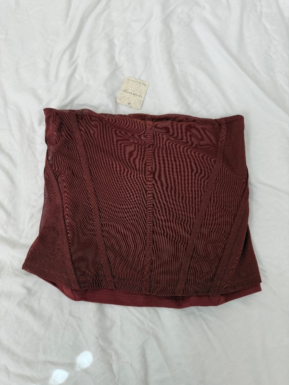 free people corset tube top Size small Details : - color: terra cott - conditi